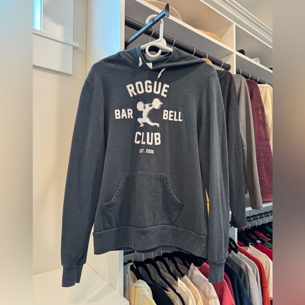 ROGUE Barbell Club Black Sweatshirt Size S